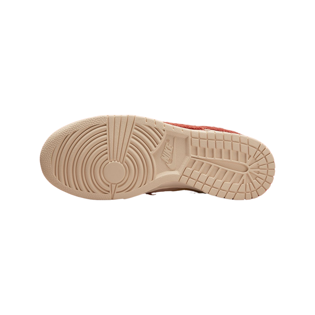 Nike Women's Dunk Low Terry Swoosh Shimmer Mars Stone Sanddrift DZ4706-200