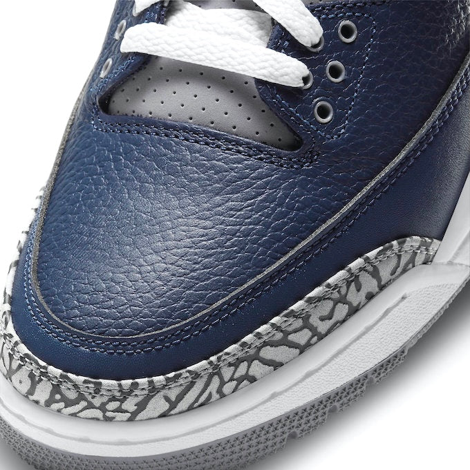 Air Jordan 3 Retro Georgetown Navy Grey White