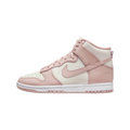 Women's Nike Dunk High Pink Oxford Phantom Pink Oxford White DD1869-003
