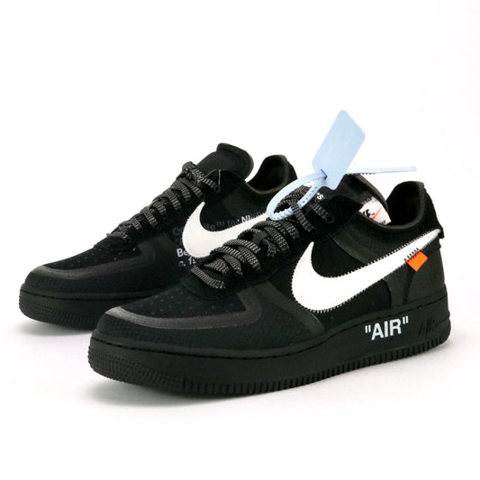 OFF-WHITE x Nike The Ten: Air Force 1 Low Black White Cone Black