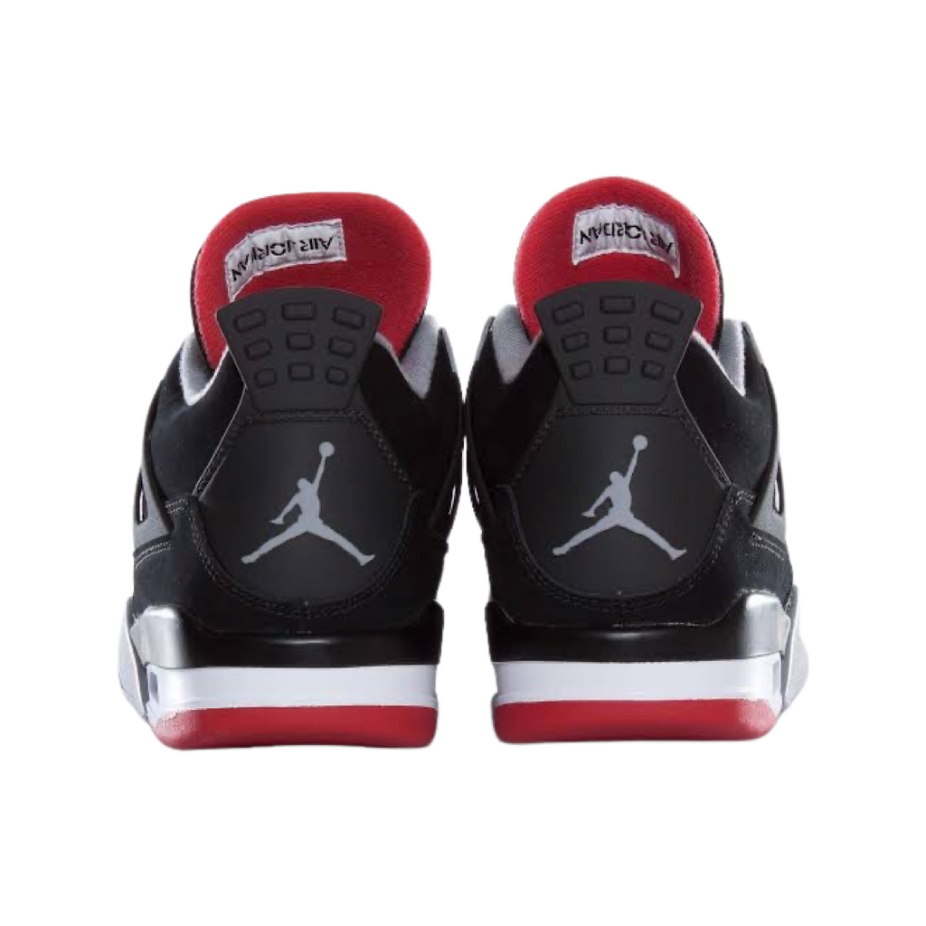 Air Jordan 4 Retro 2012 BRED Black Cement Grey Fire Red Black