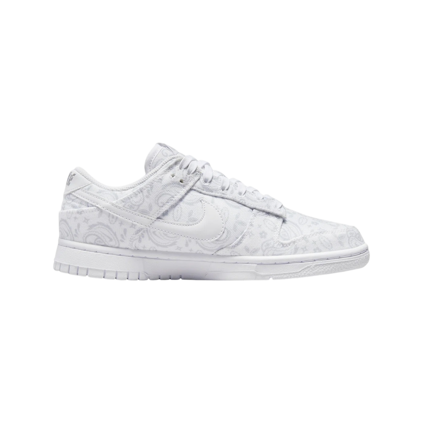 Women's Dunk Low Paisley White White