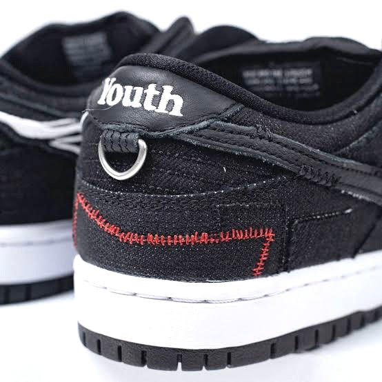Nike SB Dunk Low Wasted Youth Black White