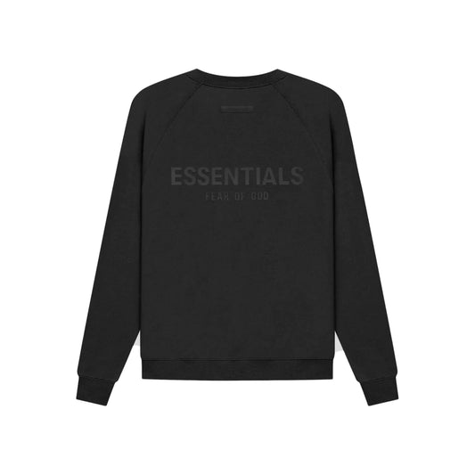 Fear of God Essentials Crew Neck Sweater Weathered Black