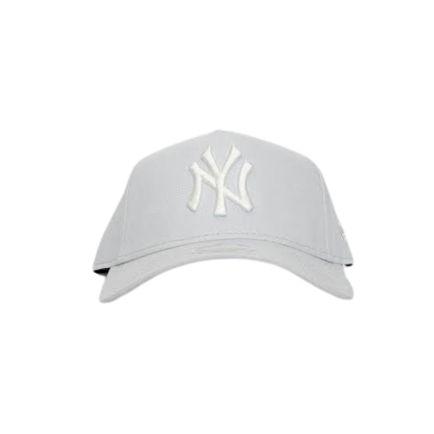 Women's New Era 940 A-Frame New York Yankees Grey Cream Clothstrap Cap