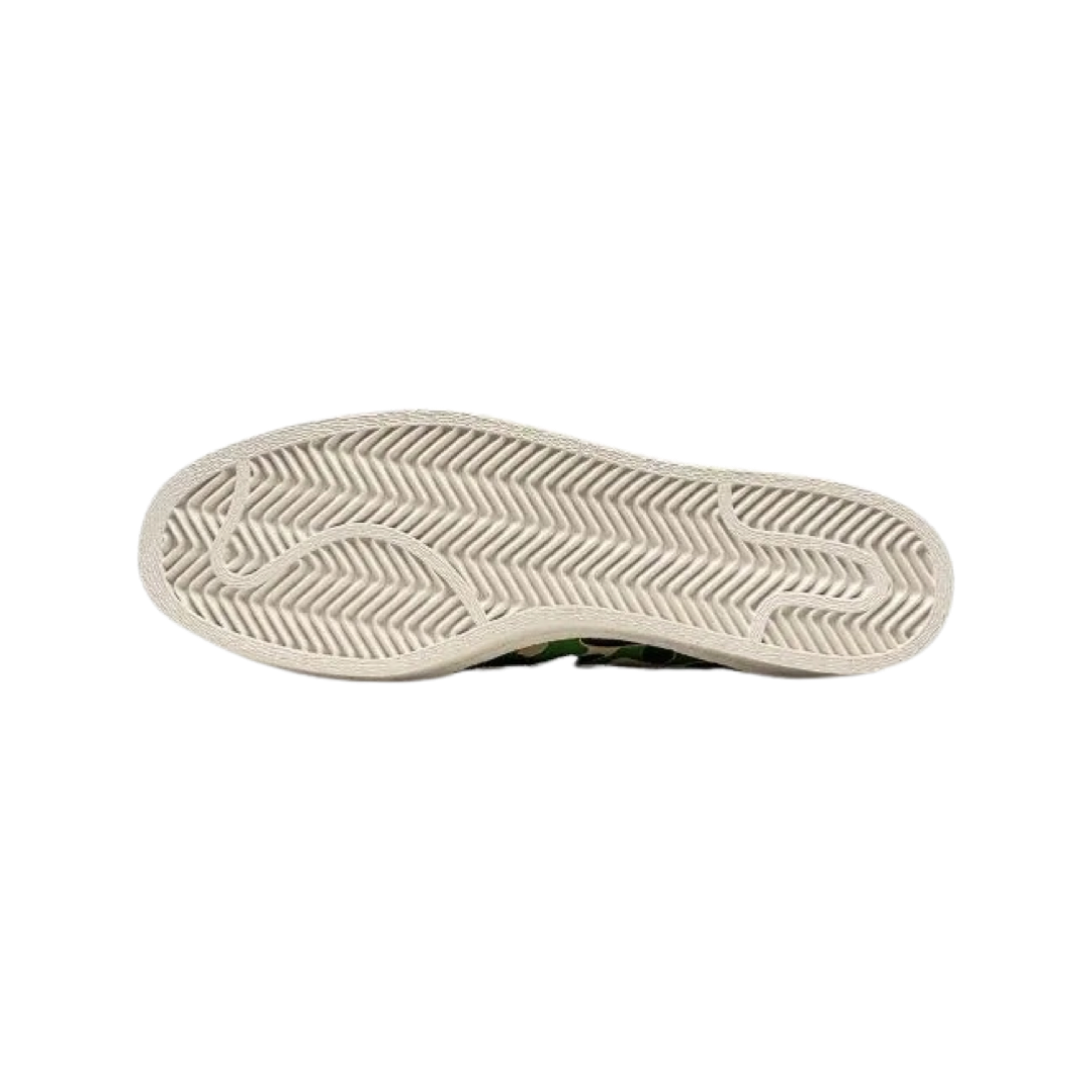 adidas x Bape Superstar 80's Green Camo Multi GZ8981