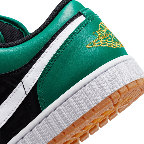 Air Jordan 1 Low SE Holiday Special Christmas Malachite Black Taxi Fire Red
