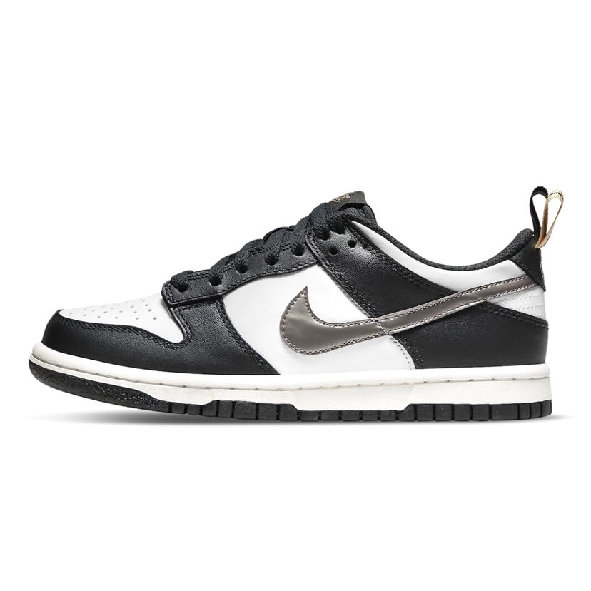Nike Dunk Low GS Black Metallic Pewter