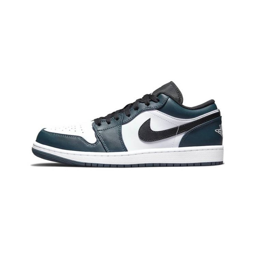 Air Jordan 1 Low Armory Blue Dark Teal White 553558-411