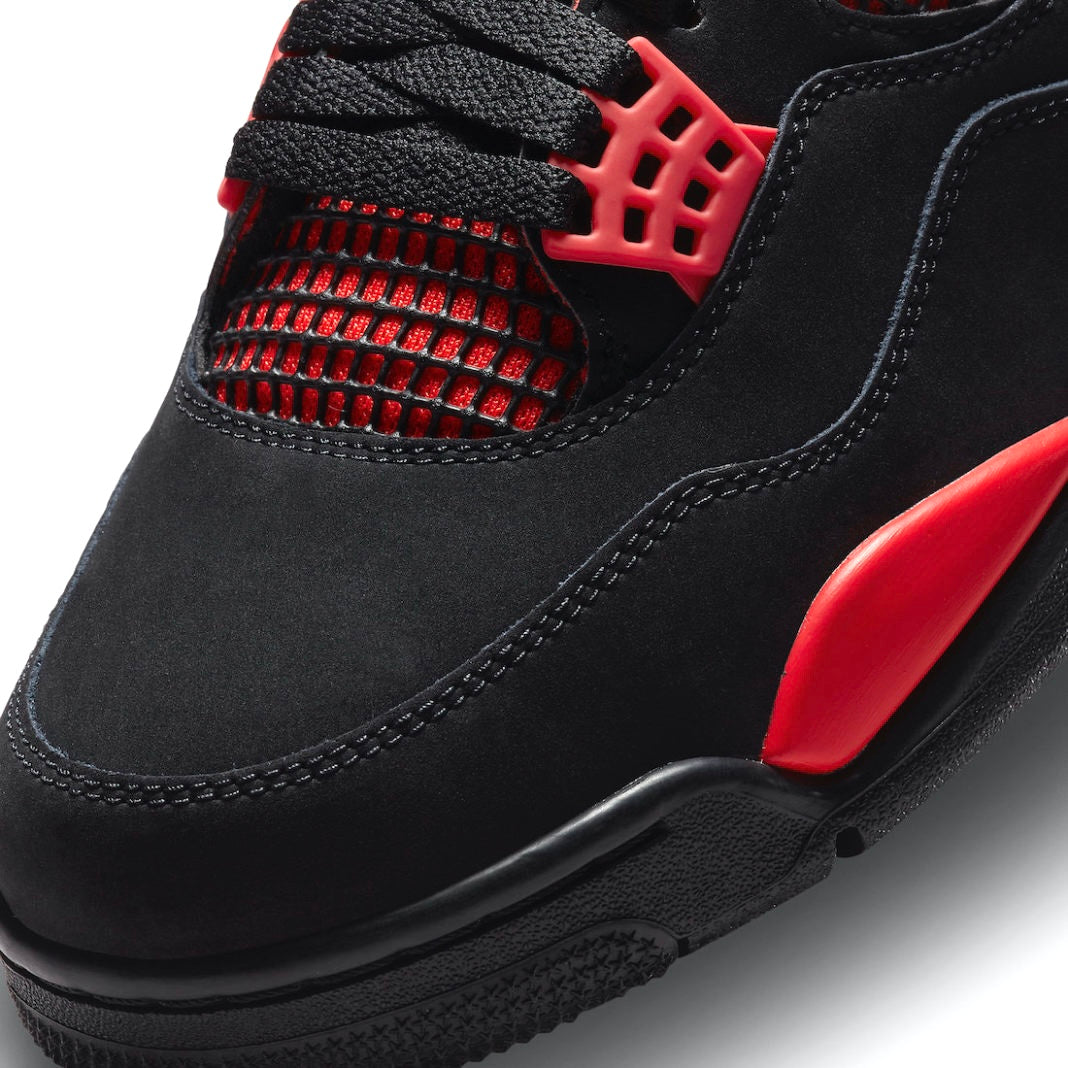 Air Jordan 4 Retro Red Thunder Black Multi Multi