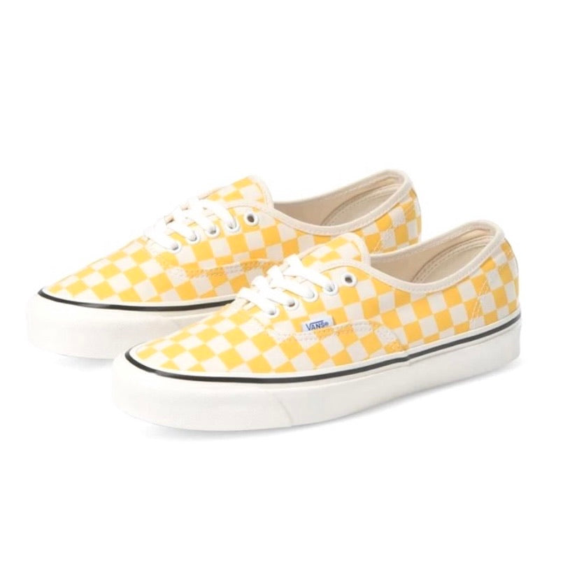 Authentic 44 Deluxe Anaheim Factory OG Yellow Checkered Board