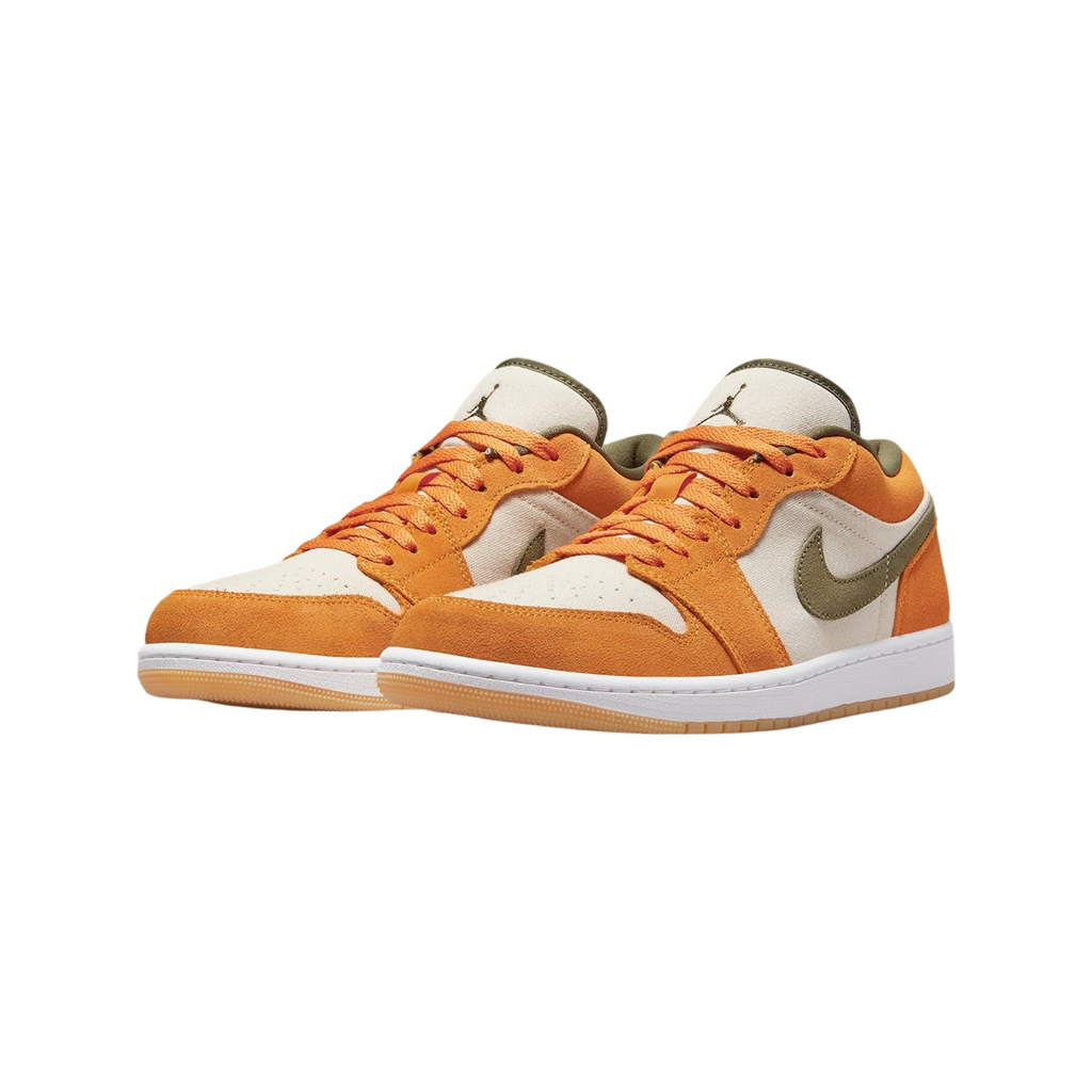 Air Jordan 1 Low Ceramic Light Curry Medium Olive White