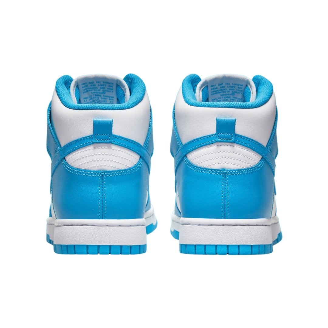 Nike Dunk Hi Retro Laser Blue White