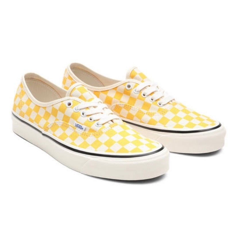 Authentic 44 Deluxe Anaheim Factory OG Yellow Checkered Board