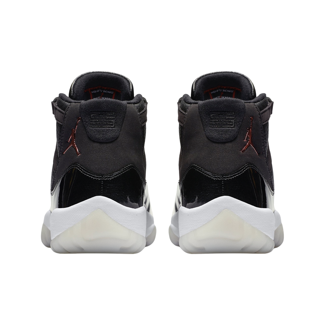 Air Jordan 11 Retro "72-10" Black Gym Red White Anthracite