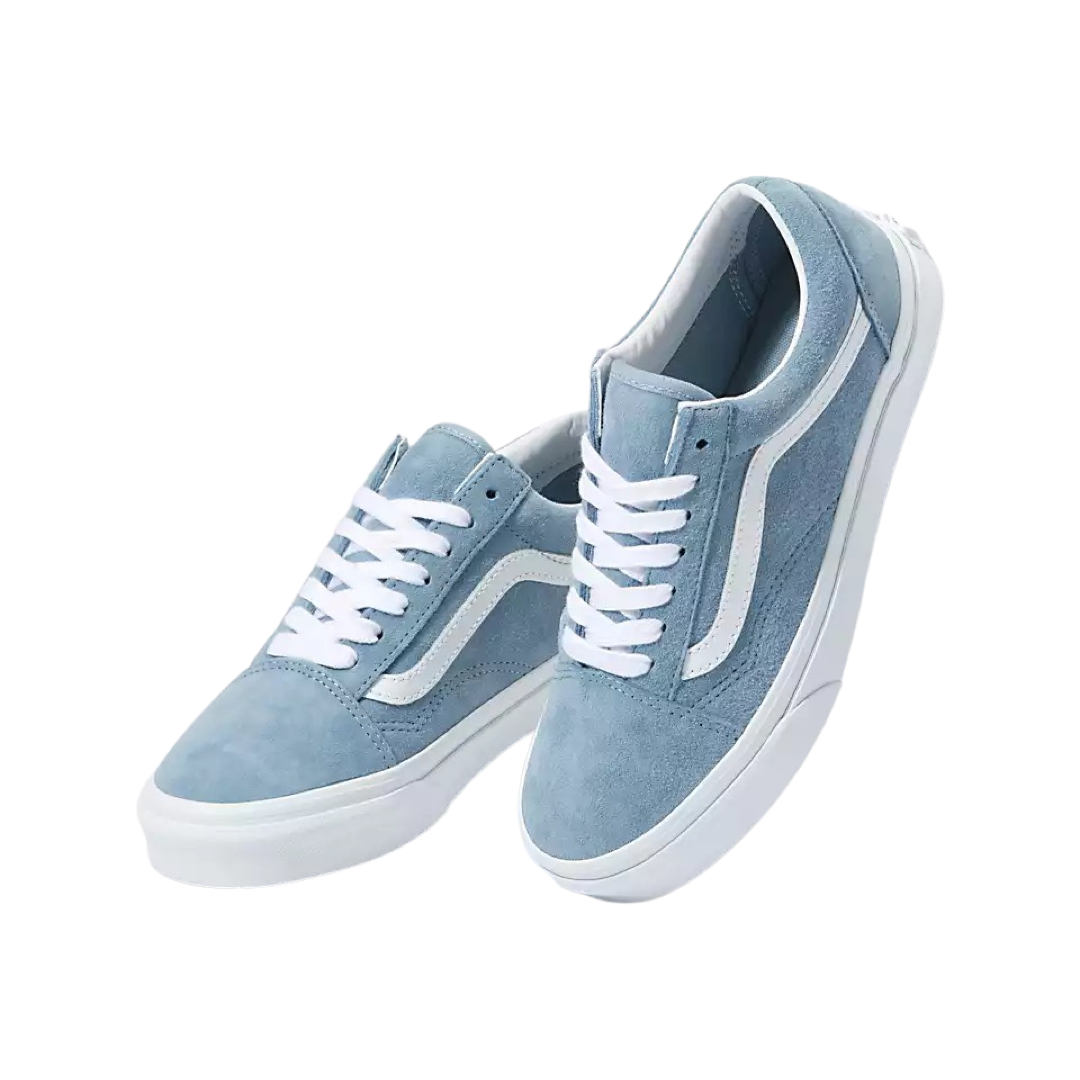 Vans Old Skool Pig suede Ashley Blue True White SoleMate Sneakers
