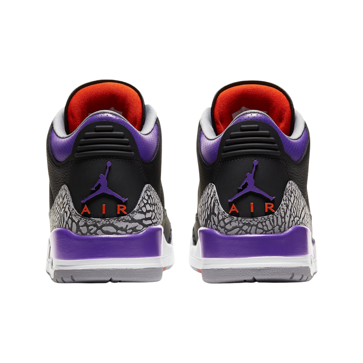 Air Jordan 3 Retro Black Court Purple Cement