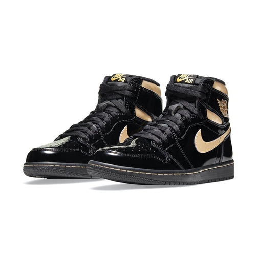 Air Jordan 1 High Retro Black Metallic Gold (2020) 555088-032