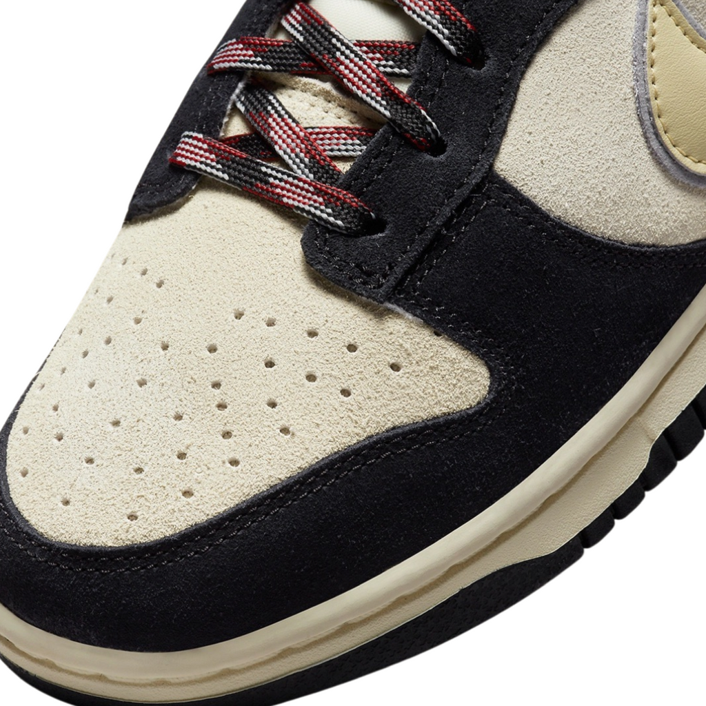 Nike Women's Dunk Low LX Black Team Gold Orange Coconut Milk