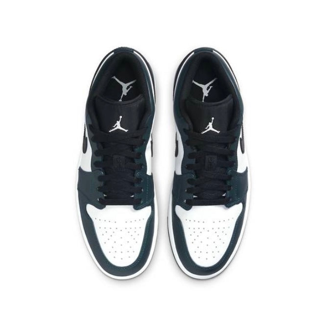 Air Jordan 1 Low Armory Blue Dark Teal White 553558-411