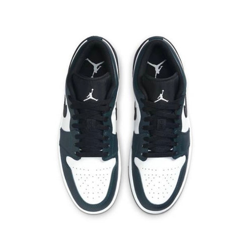 Air Jordan 1 Low Armory Blue Dark Teal White 553558-411