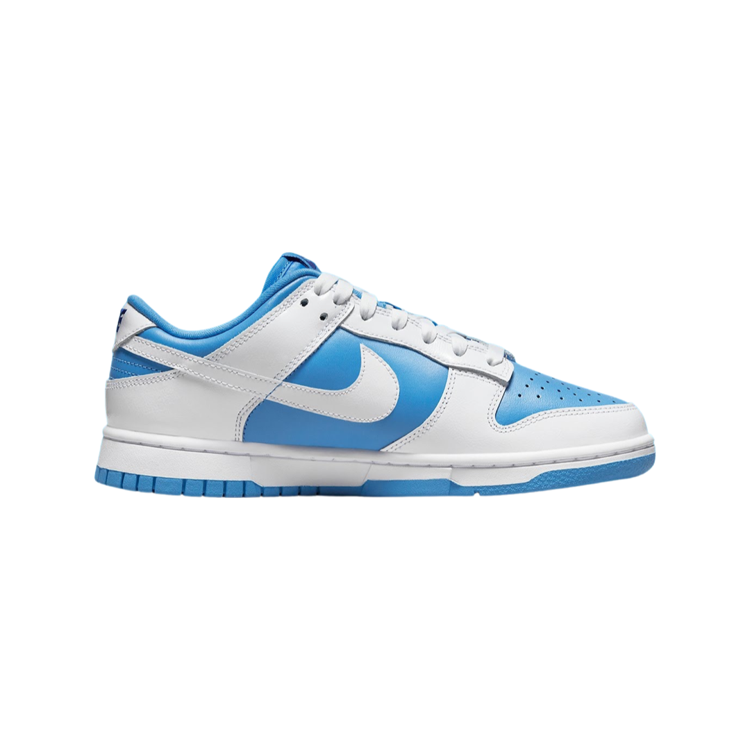 Women's Dunk Low Reverse UNC White University Blue Concord