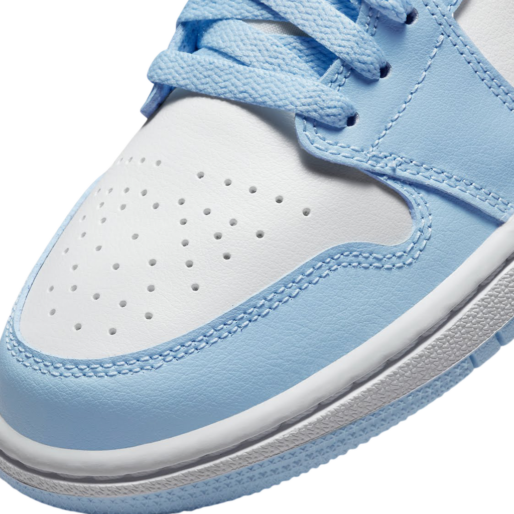 Women's Air Jordan 1 Low White Ice Blue