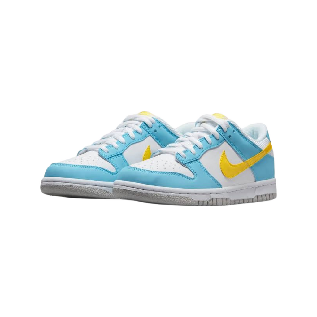 Nike Dunk Low GS Homer Simpsons 2022 White Blue Yellow