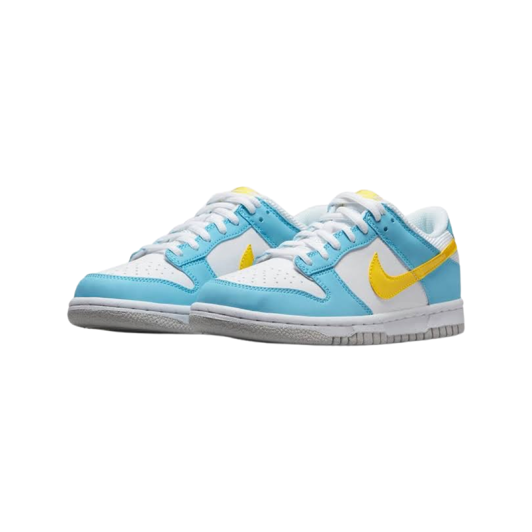 Nike Dunk Low GS Homer Simpsons 2022 White Blue Yellow