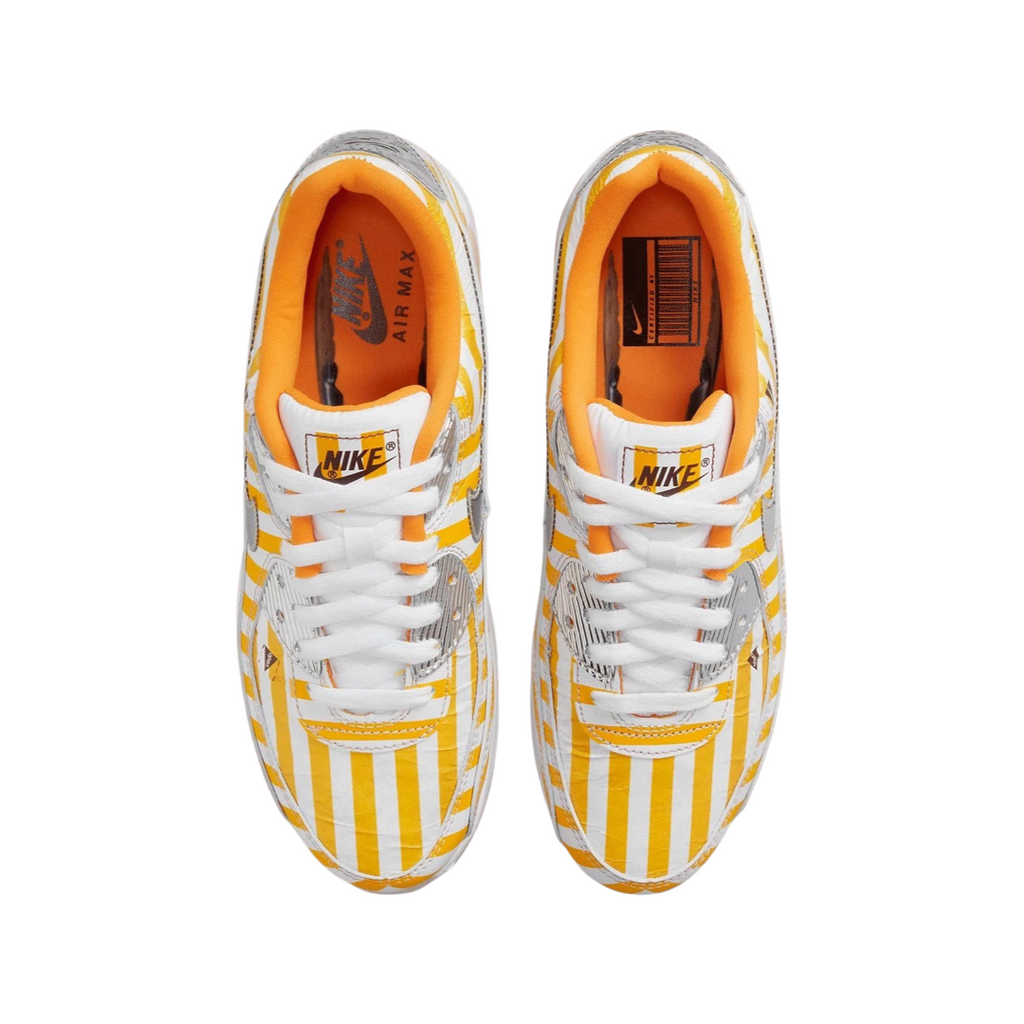 Nike Air Max 90 Fried Chicken Speed Yellow Shimmer White