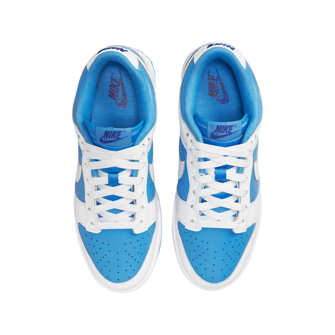 Women's Dunk Low Reverse UNC White University Blue Concord