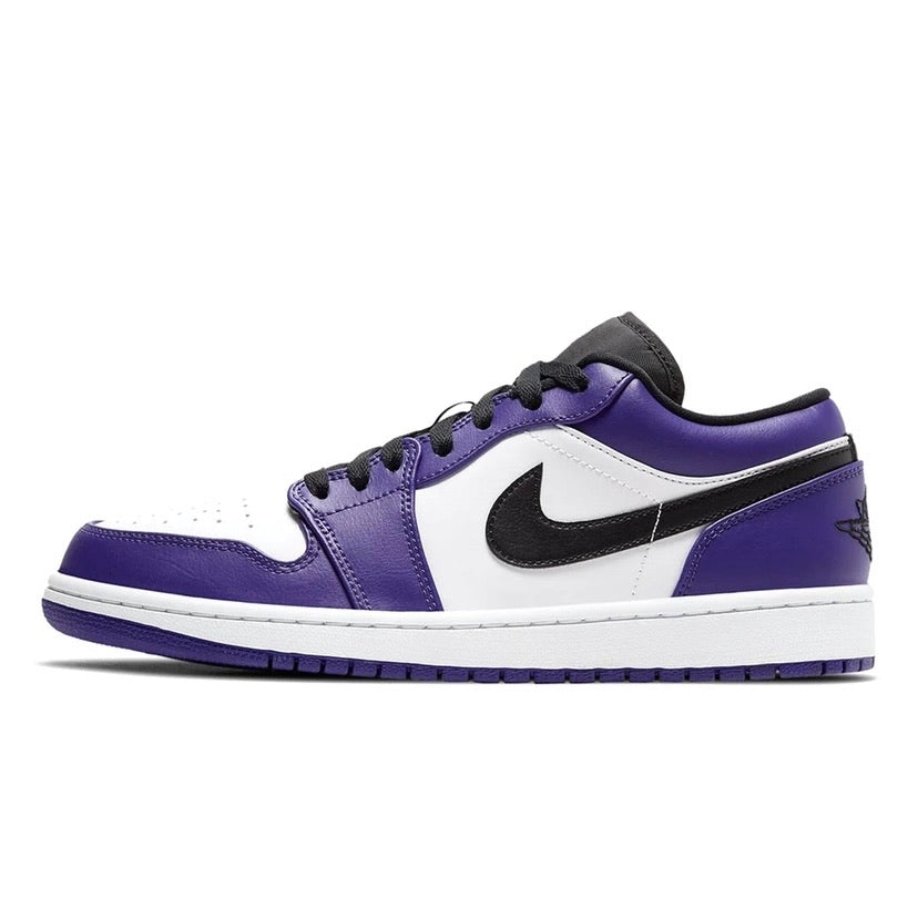 Air Jordan 1 Low Court Purple White