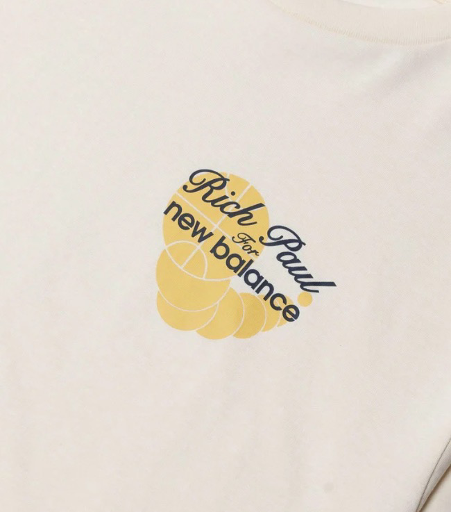 New Balance x Rich Paul Tee Shirt Beige