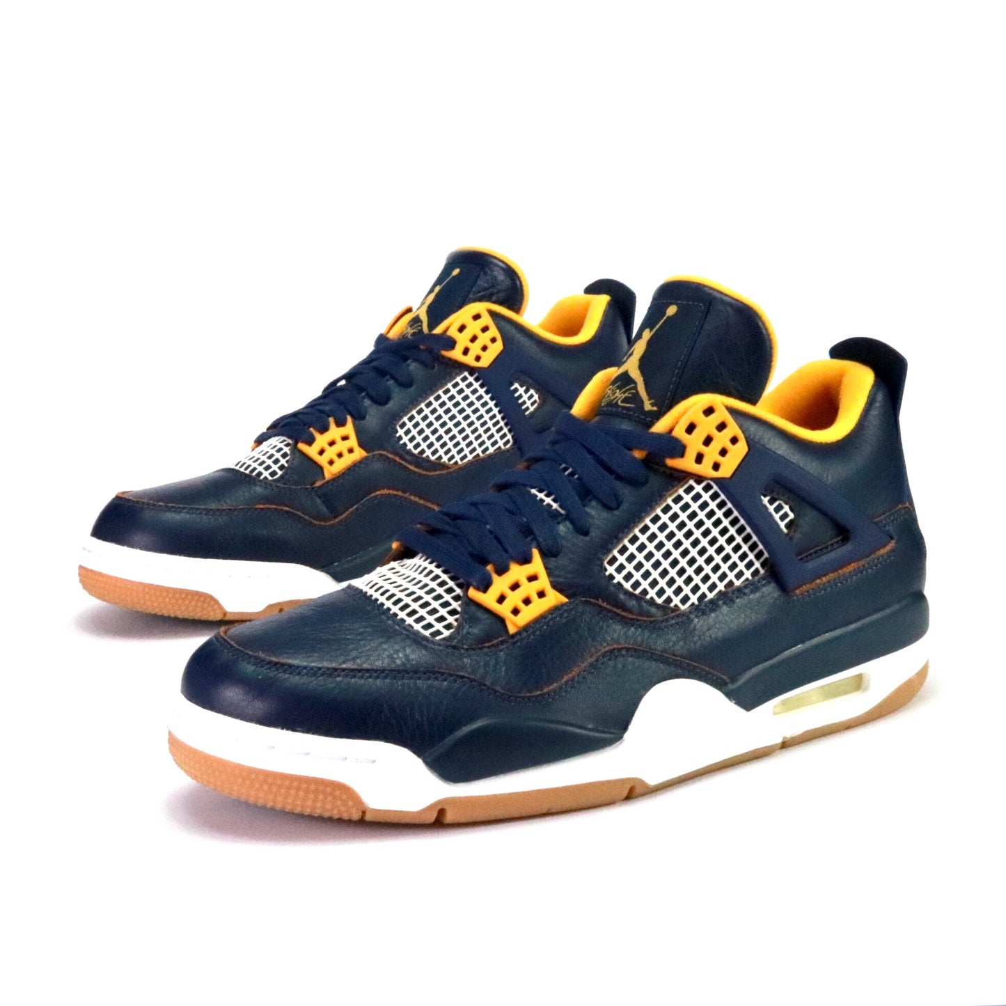 Air Jordan 4 retro "Dunk From Above" Midnight Navy Metallic Gold White