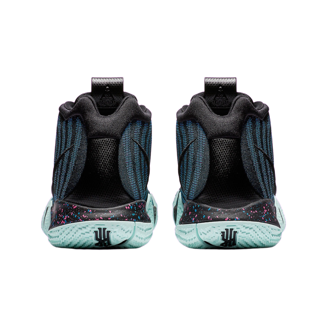 Nike Kyrie 4 80s Decade Pack Black Black Laser Fuchsia SoleMate Sneakers