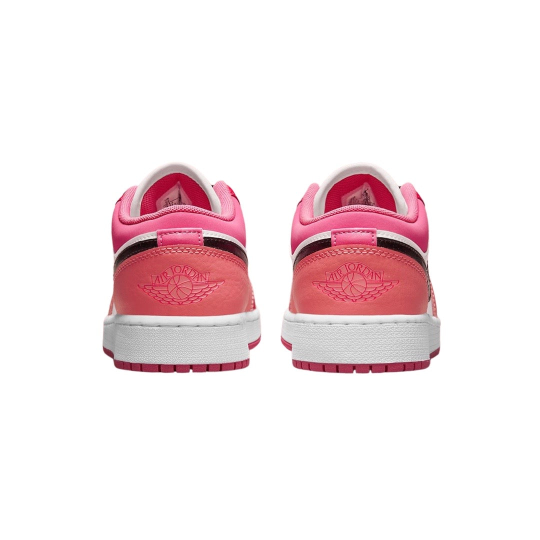 Air Jordan 1 Low GS White Pinksicle Pink Red White