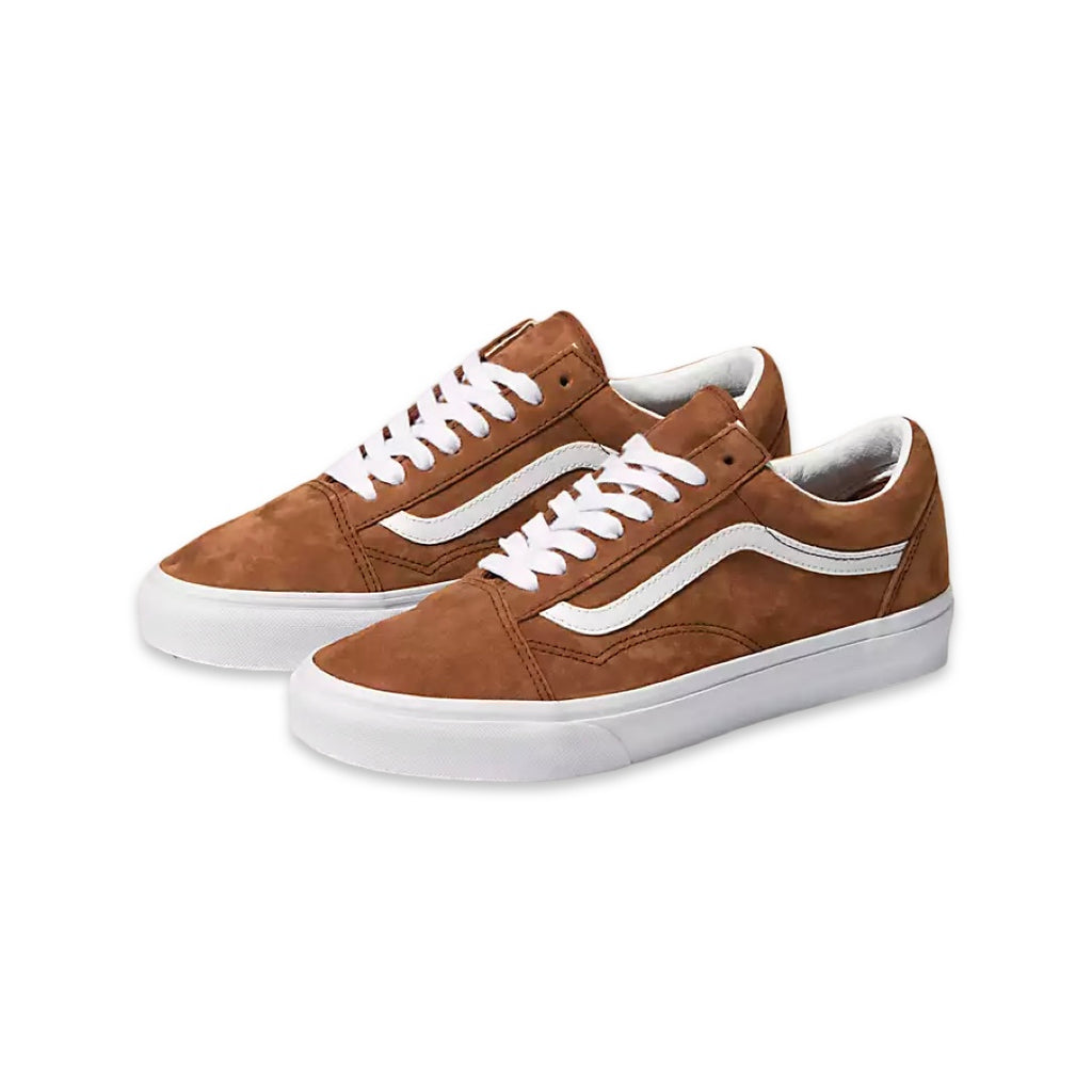 Vans Old Skool Pig Suede Tortoise Shell True White