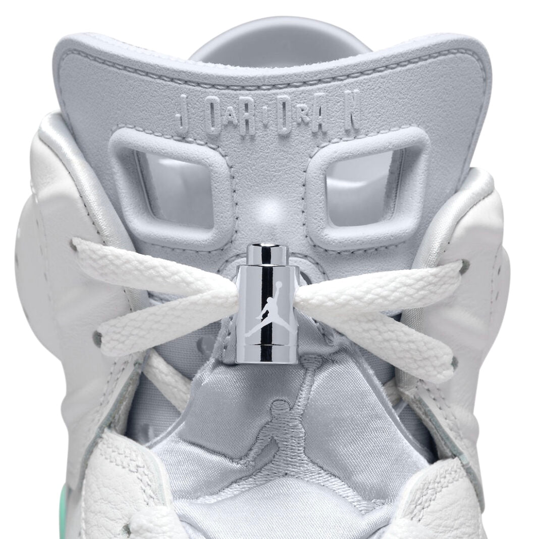 Women's Air Jordan 6 Retro White Pure Platinum Mint Foam