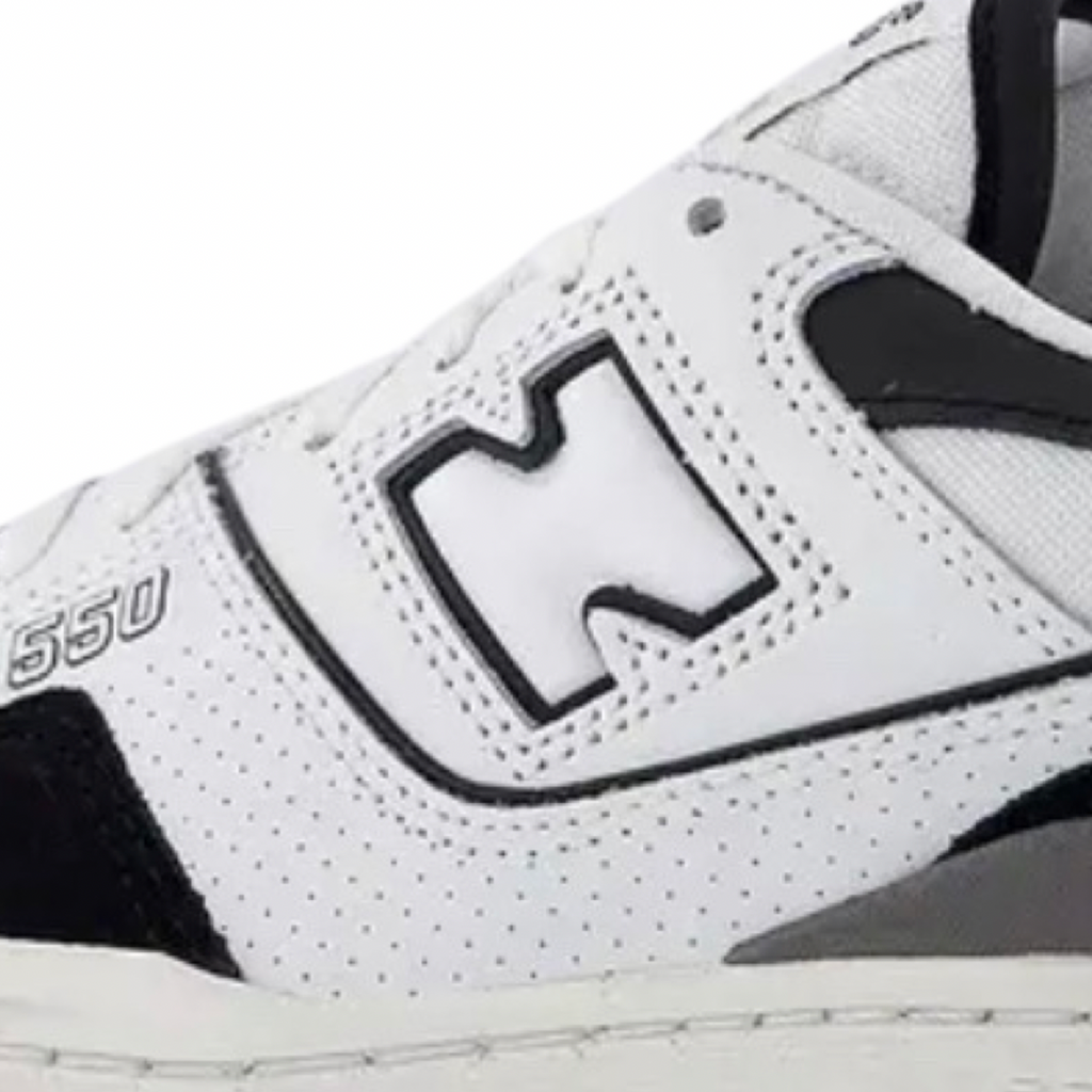 New Balance 550 Panda Black Toe