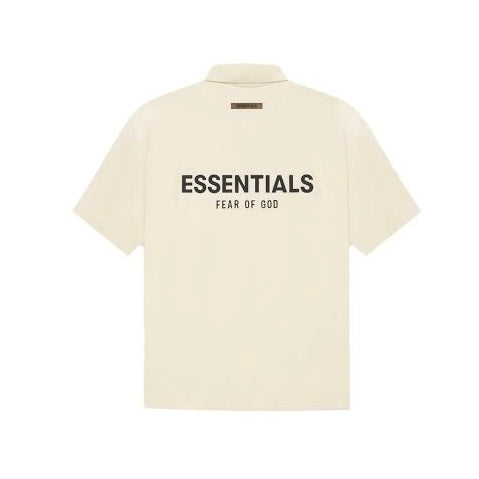 Fear Of God Essentials Polo Shirt Cream