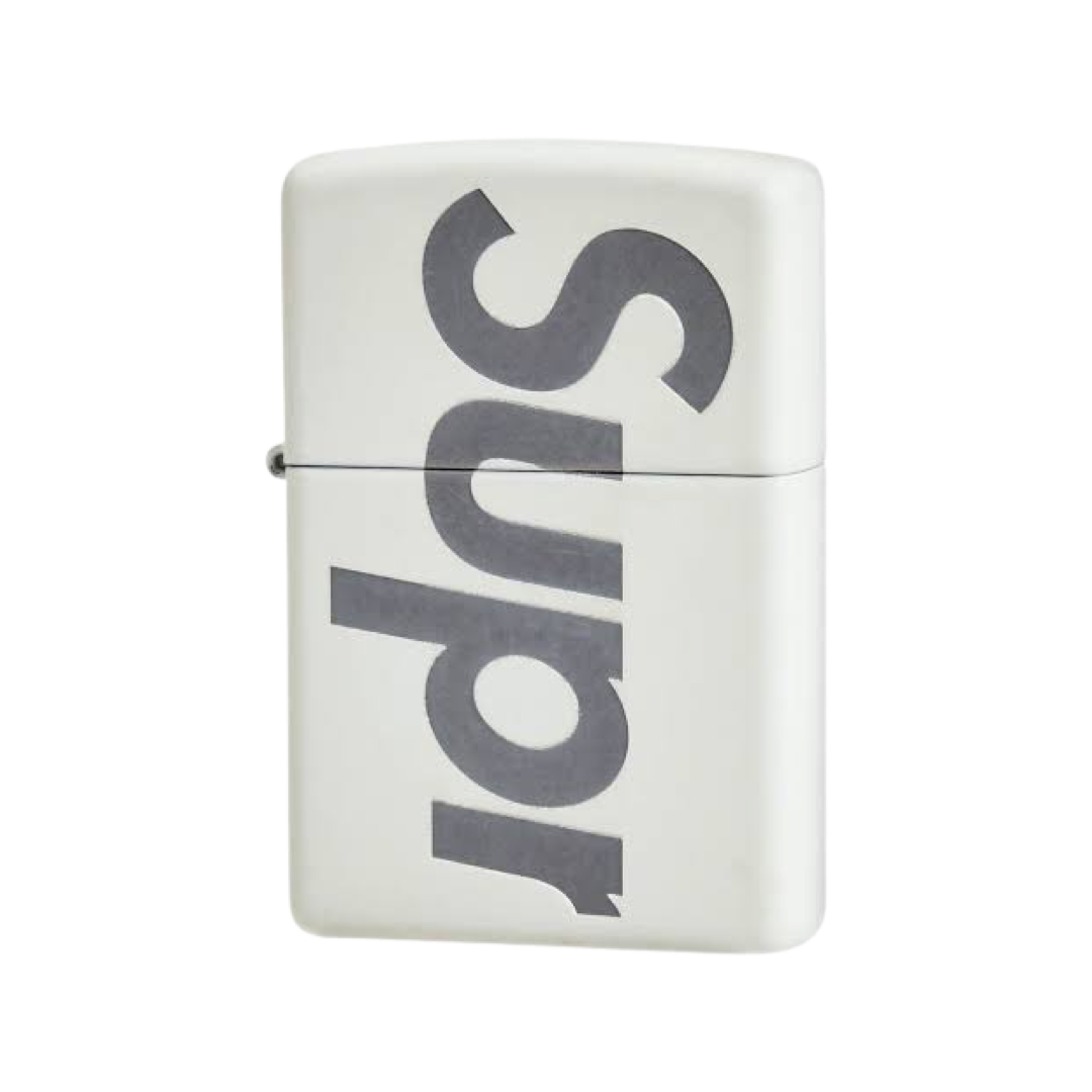 Supreme Glow In The Dark Zippo White