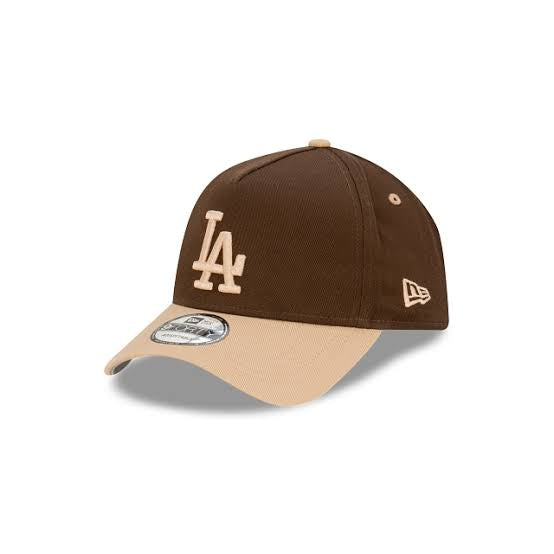 New Era 940 K-Frame LA Dodgers Toffee Walnut Wheat Clothstrap Cap