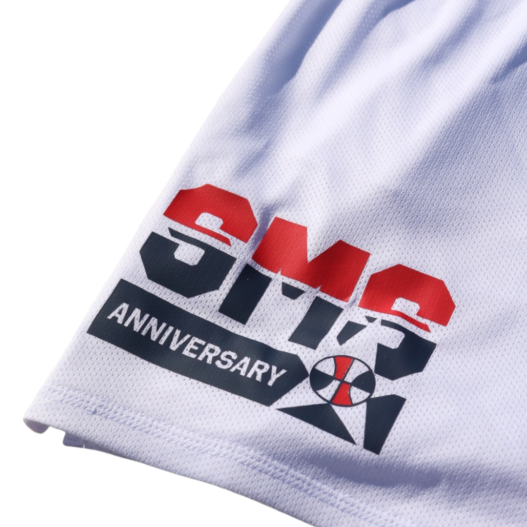 Solemate 9th Anniversary Basketball Shorts White Red Blue