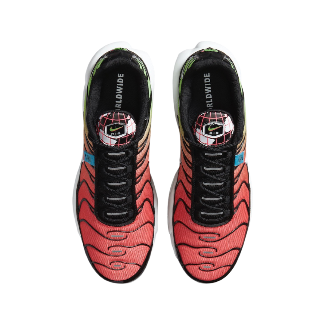Air Max Plus Worldwide Watermelon Black White Green Strike