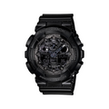 G-Shock GA100CF-1A Black Military Camo Dial Analog Digital Watch