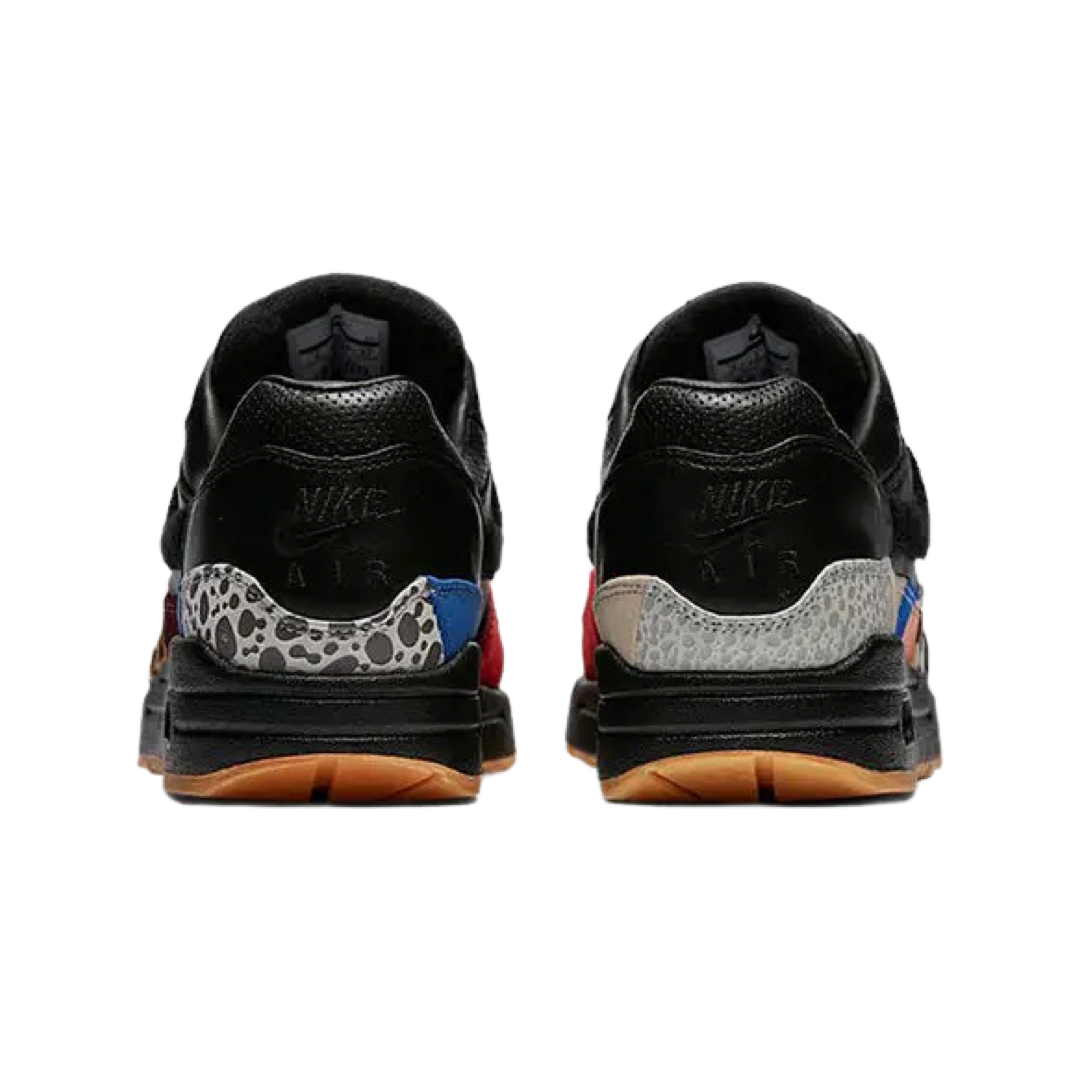 Air Max 1 Premium QS 'Master' Black Black University Red International Blue