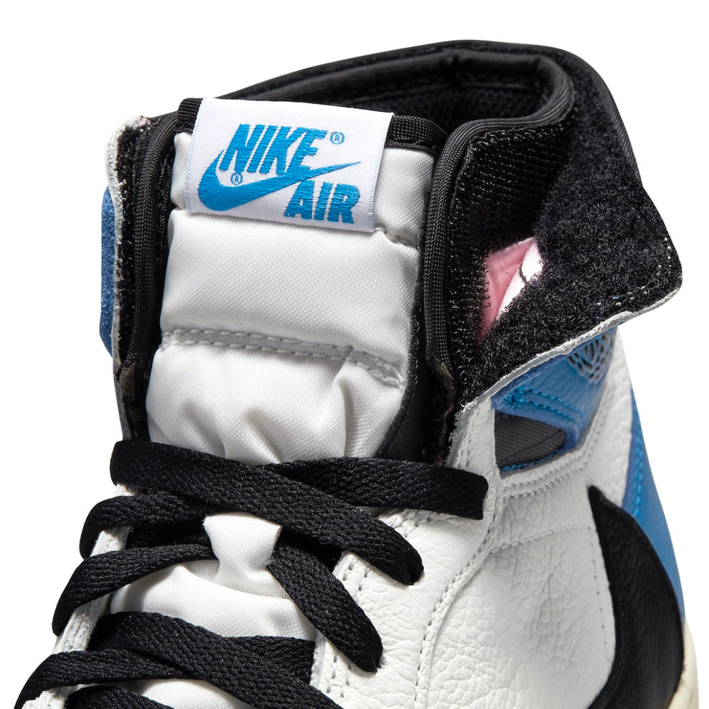 Travis Scott x Fragment x Air Jordan 1 Retro High White Black Royal Sail