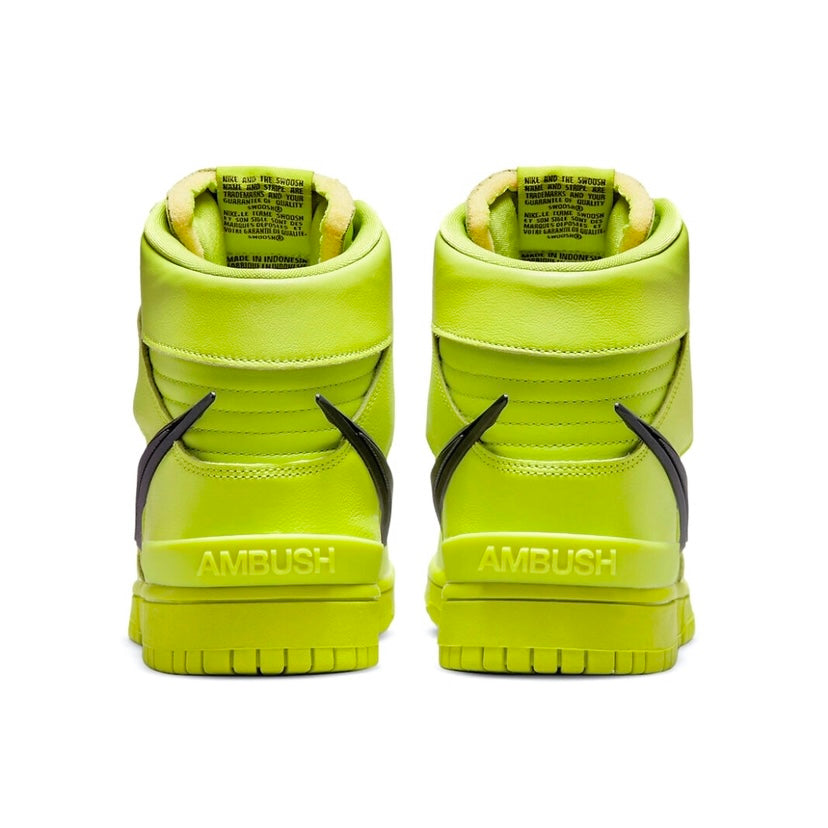Nike x Ambush Dunk High Atomic Green Black Flash Lime