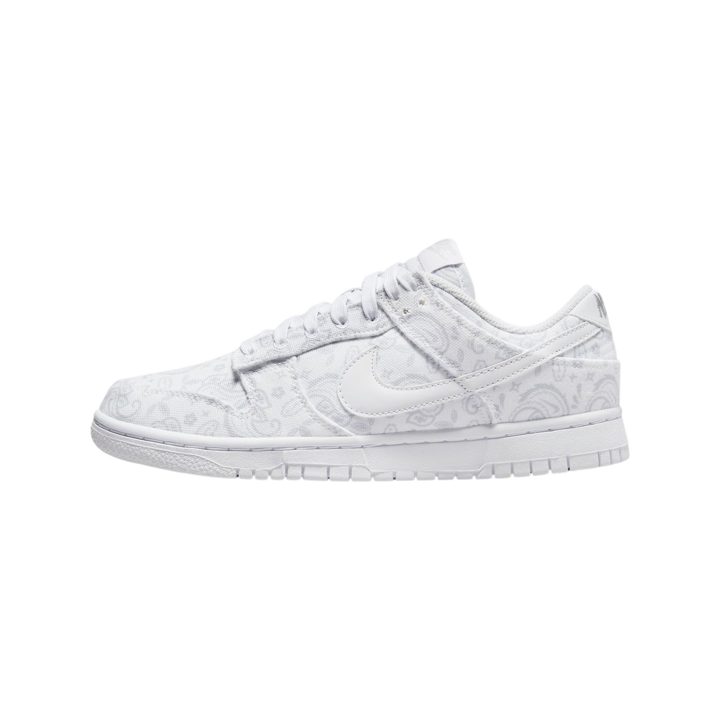 Women's Dunk Low Paisley White White