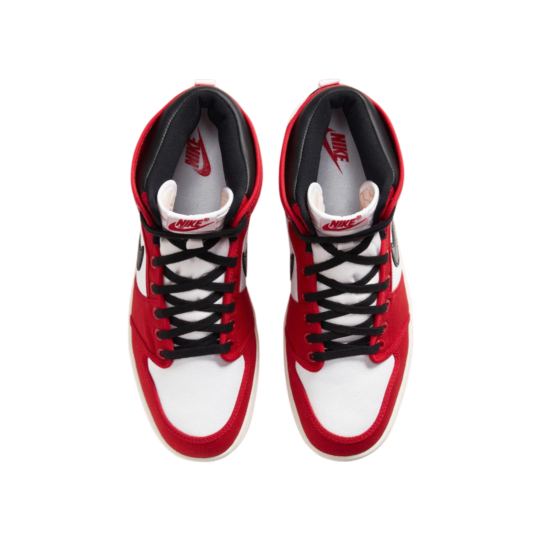 Air Jordan High Retro KO Chicago 2021 White Black University Red